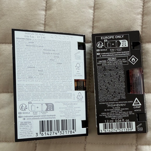 New Yves Saint Laurent Libre Samples - Picture 2 of 3